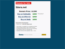 Tablet Screenshot of idara.net